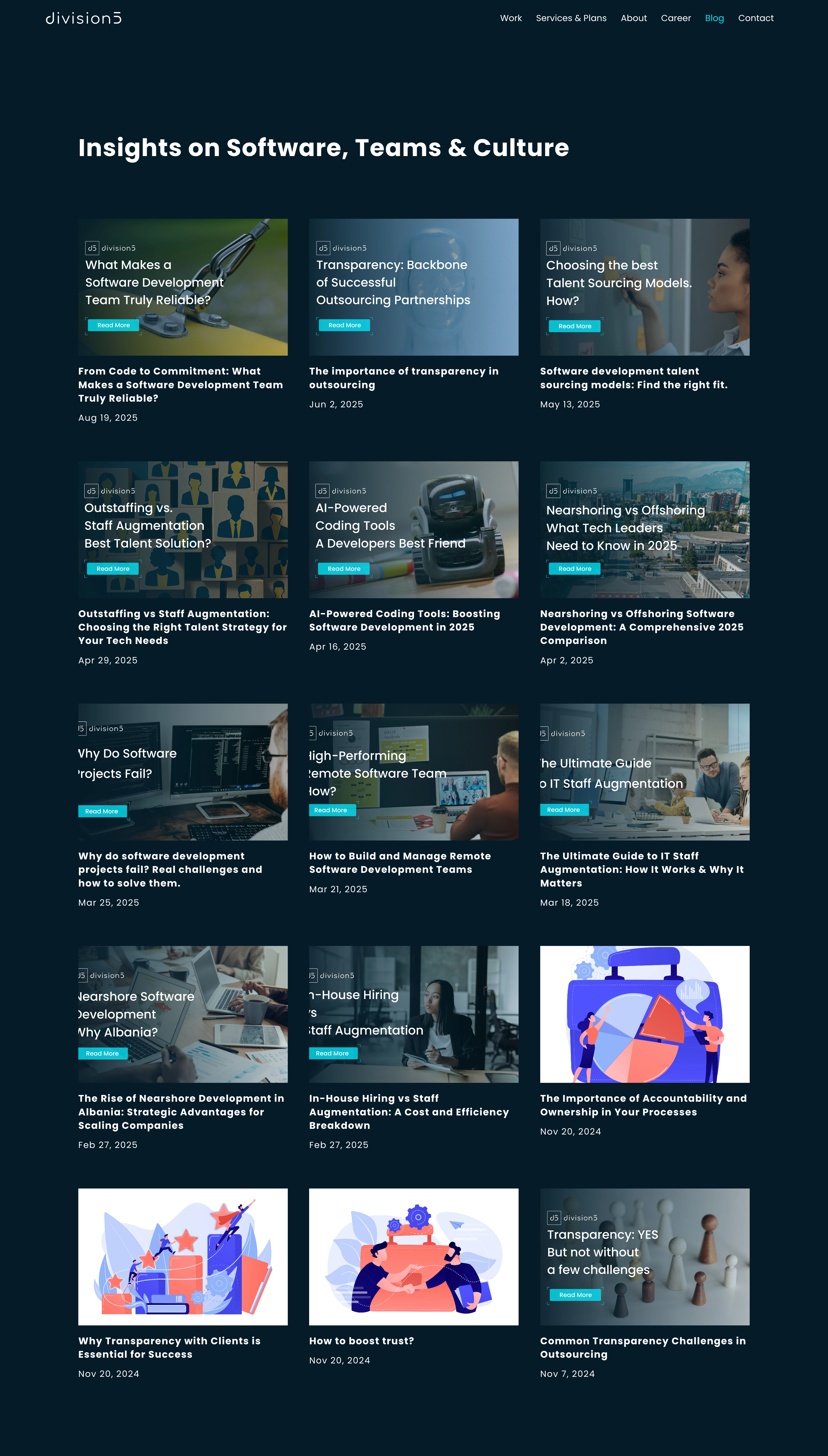 Division5 - Services Page